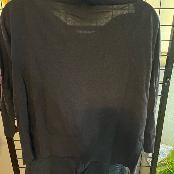 J. Crew Navy Blue Crew Neck Sweater - Picture 3 of 6